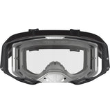 2027 Alpinestars Vision 8 Amber Goggles  - Matte Black Silver Clear Lens Goggles