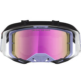 2027 Alpinestars Vision 8 Maven Goggles  - Lavender Black Mirror Pink Lens