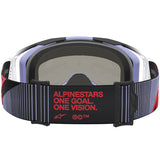 2027 Alpinestars Vision 8 Maven Goggles  - Lavender Black Mirror Pink Lens