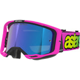 2026 Alpinestars Goggles Vision 8 Vista - Pink Fl Yellow Fl Mirror Blue