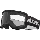 Alpinestars Vision 3 Wordmark Goggles Black - Clear Lens