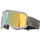 Alpinestars Vision 5 Hollow Goggles Wind - Gold Mirror Lens