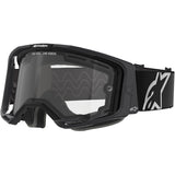 Alpinestars Vision 8 Goggles Black - Clear Lens