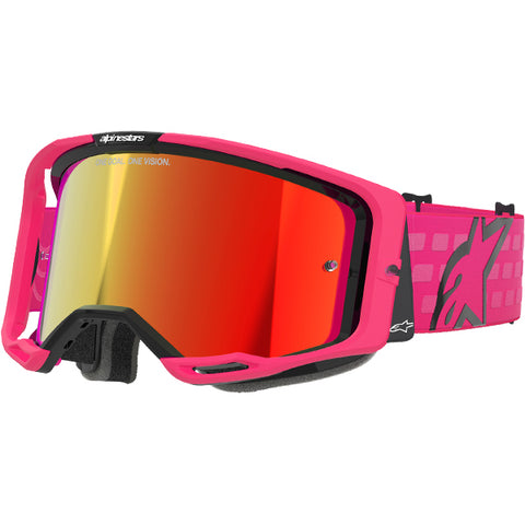 Alpinestars Vision 8 Goggles Pink