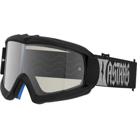 Alpinestars Vision Youth Atrox Goggles Black Silver Mirror Lens