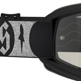 Alpinestars Vision Youth Atrox Goggles Black Silver Mirror Lens