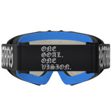 Alpinestars Vision Youth Atrox Goggles Black Silver Mirror Lens