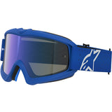Alpinestars Vision Youth Vesta Goggles Blue White Blue Mirror Lens