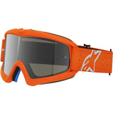 Alpinestars Vision Youth Vesta Goggles Orange Silver Mirror Lens