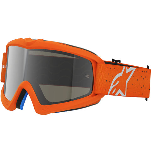 Alpinestars Vision Youth Vesta Goggles Orange Silver Mirror Lens