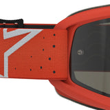 Alpinestars Vision Youth Vesta Goggles Orange Silver Mirror Lens