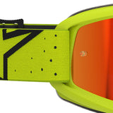 Alpinestars Vision Youth Vesta Goggles Yellow Fluo Black Red Mirror Lens