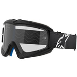 Alpinestars Vision Youth Corps Goggles Black - Clear Lens