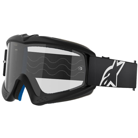 Alpinestars Vision Youth Corps Goggles Black - Clear Lens