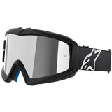 Alpinestars Vision Youth Corps Goggles Black - Silver Mirror Lens