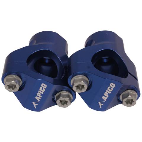 Apico KTM Handlebar Mount Kit 28.6mm Blue