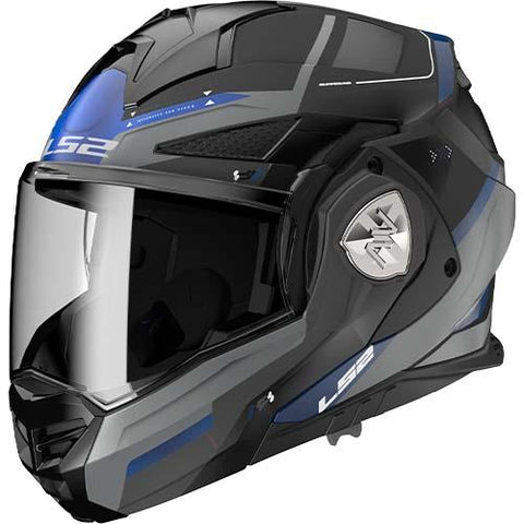 LS2 FF901 Advant X Spectrum Black Titan Blue Motorcycle Helmet