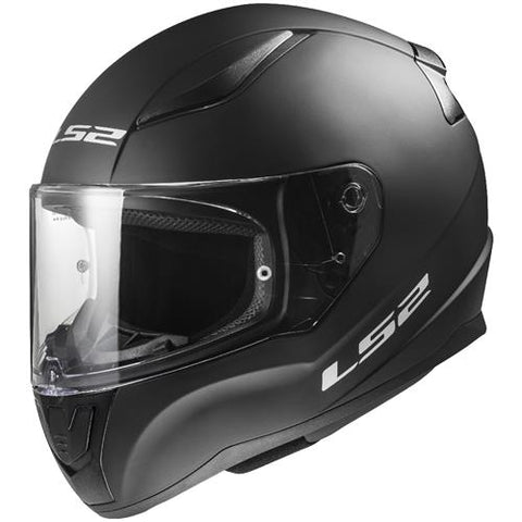 LS2 FF353 Rapid II Solid Matt Black Motorcycle Helmet