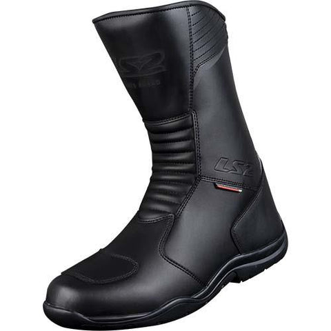 LS2 Urano Mens Boots Waterproof Black - Motorcycle Boots