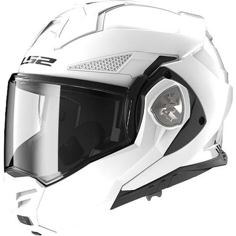 LS2 FF901 Advant X Solid White Motorcycle Helmet