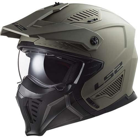 LS2 OF606 Drifter Solid Matt Sand Motorcycle Helmet