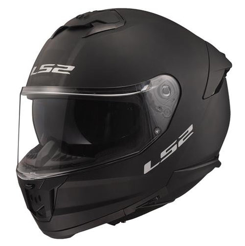 LS2 FF808 Stream II Matt Black Motorcycle Helmet