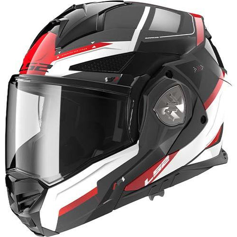 LS2 FF901 Advant X Spectrum Black Red White Motorcycle Helmet