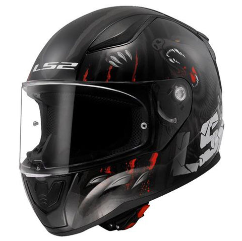 LS2 FF353 Rapid II Claw Black Motorcycle Helmet