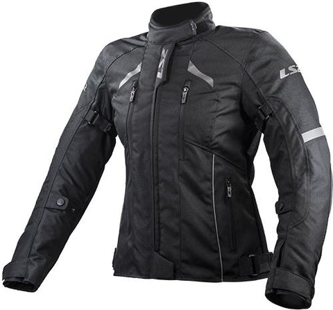 LS2 Serra Evo Ladies Black Motorcycle Jacket