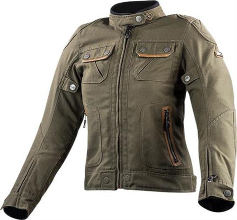 LS2 Bullet Ladies Jacket Brown  Ladies Motorcycle Jacket