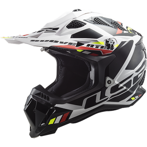 LS2 MX700 Subverter Stomp White Black Motorcycle Helmet