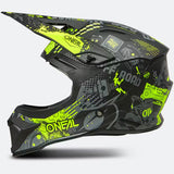 ONeal 1 Series Motocross Helmet Vibrant Black Neon Yellow