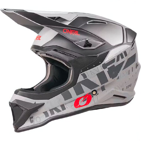 ONeal 1 Series Motocross Helmet VoltIXX Black Grey