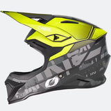 ONeal 1 Series Motocross Helmet VoltIXX Black Neon Yellow
