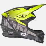 ONeal 1 Series Motocross Helmet VoltIXX Black Neon Yellow