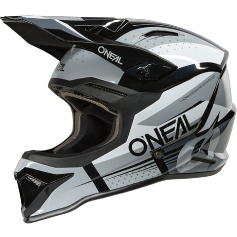 ONeal 1 Series Motocross Helmet V26 RC Black Grey