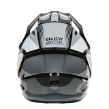 ONeal 1 Series Motocross Helmet V26 RC Black Grey
