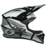 ONeal 1 Series Motocross Helmet V26 RC Black Grey