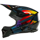 ONeal 1 Series Kids Motocross Helmet V26 RC Black Multi
