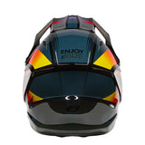 ONeal 1 Series Kids Motocross Helmet V26 RC Black Multi