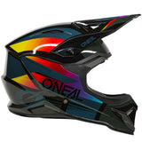 ONeal 1 Series Kids Motocross Helmet V26 RC Black Multi