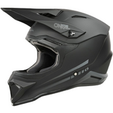 ONeal 1 Series Kids Motocross Helmet V26 Solid Black