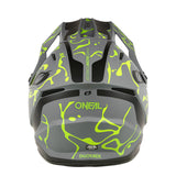 ONeal 1 Series Motocross Helmet V26 Splash Grey Neon Yellow