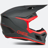 ONeal 3 Series Motocross Helmet E-Stroke Grey Red