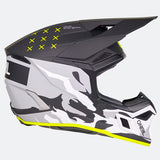 ONeal 3 Series Motocross Helmet Heat Black Grey