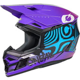 ONeal 3 Series Motocross Helmet Nova Purple