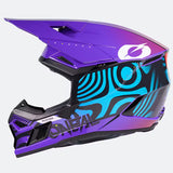 ONeal 3 Series Motocross Helmet Nova Purple