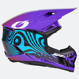 ONeal 3 Series Motocross Helmet Nova Purple
