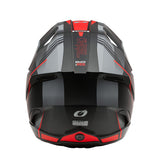 ONeal 3 Series Motocross Helmet V26 Haze Black Grey Red
