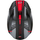 ONeal 3 Series Motocross Helmet V26 Haze Black Grey Red